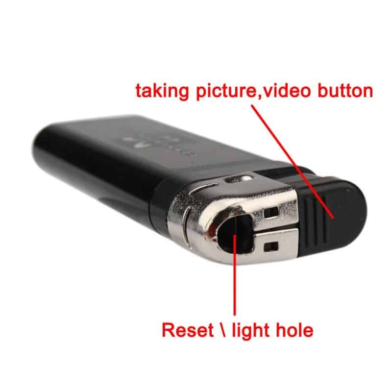 Color de malva arma laberinto HD Mini DV USB espía cámara oculta metal más ligero cámara de vídeo  grabadora - Security Cameras Miami